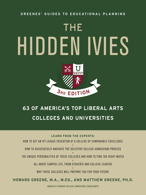 Title details for Hidden Ivies, The, EPUB by Howard Greene - Available
